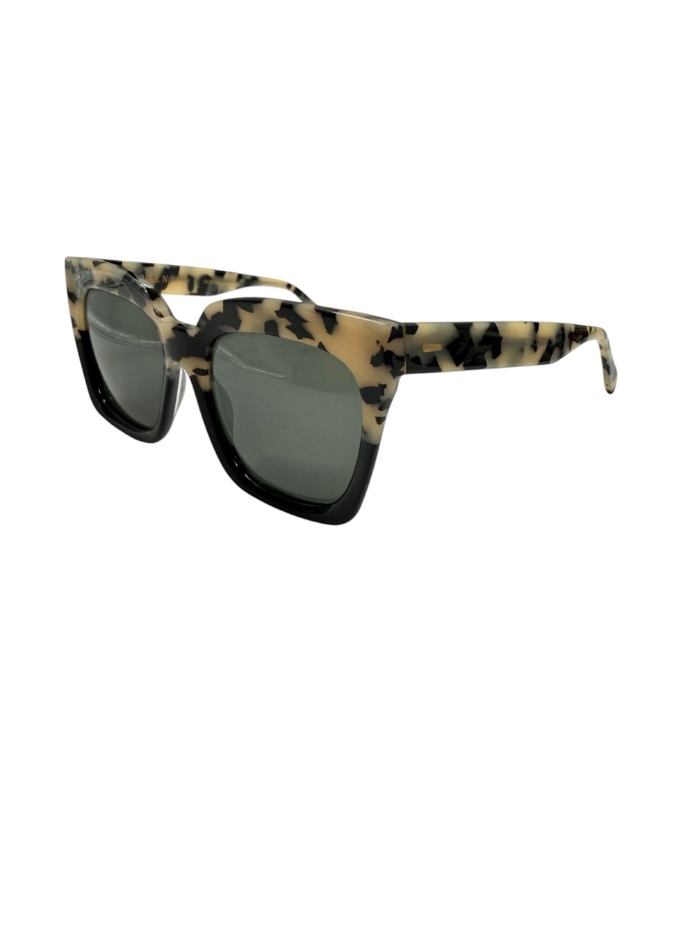 RAEN Vine sunglasses oversized handmade Italian lucite frame chai tortoise shell